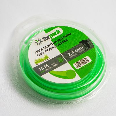 NYLON REDONDO DESMALEZADORA 2.4 MM X 15 M