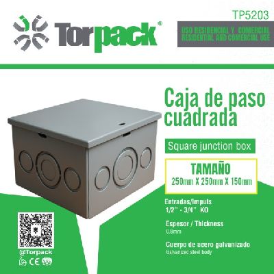 CAJA DE METAL 250x250x150